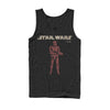 Men's Star Wars: The Rise of Skywalker Retro Sith Trooper  Adult Tank Top