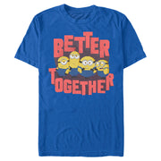 Men's Minions: The Rise of Gru Better Together  Adult T-Shirt