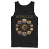 Men's Marvel Eternals Circular Gold  Adult Tank Top