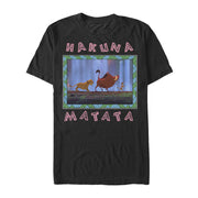 Men's Lion King Waterfall Hakuna Matata  Adult T-Shirt