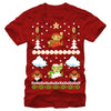 Men's Nintendo Ugly Christmas Super Mario  Adult T-Shirt