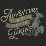 Men's The Little Mermaid Adventure is a Risk Worth Taking  Adult T-Shirt