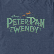 Men's Peter Pan & Wendy Movie Logo  Adult T-Shirt