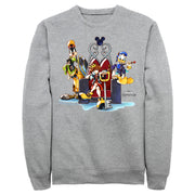 Men's Kingdom Hearts 1 King of Hearts  Adult Sweatshirt