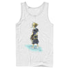 Men's Kingdom Hearts 1 Beach Sora  Adult Tank Top