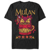 Men's Mulan Mushu Stone Dragon  Adult T-Shirt