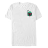 Men's Star Wars Boba Fett Badge  Adult T-Shirt