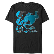 Men's Aladdin Genie and Friends  Adult T-Shirt