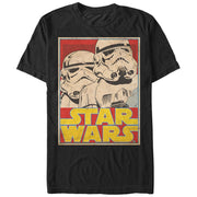 Men's Star Wars Stormtrooper Trading Card  Adult T-Shirt