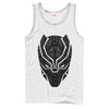 Men's Marvel Black Panther Ornate Mask  Adult Tank Top