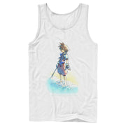 Men's Kingdom Hearts 1 Hero by the Shore  Adult Tank Top