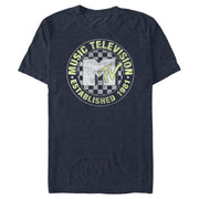 Men's MTV Established 1981 Logo  Adult T-Shirt