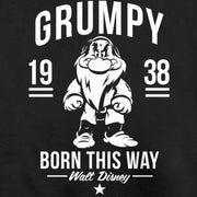 Men's Snow White and the Seven Dwarves Grumpy Born This Way  Adult Sweatshirt