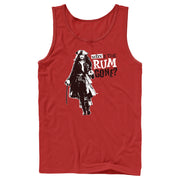 Men's Pirates of the Caribbean: Dead Man's Chest Jack Sparrow Why is the Rum Gone  Adult Tank Top