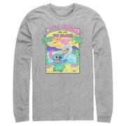 Men's Lilo & Stitch Aloha Hawaii Come Visit the Islands  Adult Long Sleeve Shirt