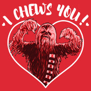 Men's Star Wars Valentine's Day I Chews You  Adult T-Shirt