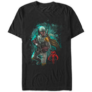 Men's Star Wars Boba Fett Warrior  Adult T-Shirt