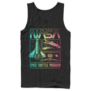 Men's NASA Rainbow Panels  Adult Tank Top