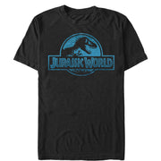 Men's Jurassic World Water Ripple Logo  Adult T-Shirt