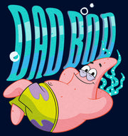 Men's SpongeBob SquarePants Patrick Dad Bod  Adult Long Sleeve Shirt