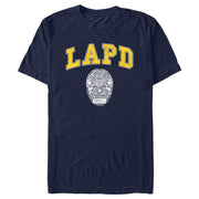 Men's LAPD To Protect and To Serve Badge Distressed  Adult T-Shirt