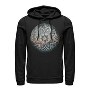 Men's Lost Gods Henna Circle Landscape  Adult Pull Over Hoodie