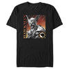 Men's Black Adam Hawk Mace  Adult T-Shirt