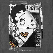 Men's Betty Boop Leopard Poster  Adult T-Shirt