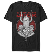 Men's Samurai Jack Artistic Armor  Adult T-Shirt