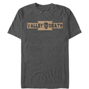 Men's Hell Fest Valley of Death Skull  Adult T-Shirt