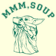 Men's Star Wars: The Mandalorian Grogu Mmm Soup  Adult T-Shirt