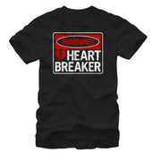 Men's Lost Gods Warning Heartbreaker  Adult T-Shirt