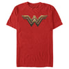 Men's Zack Snyder Justice League Wonder Woman Logo  Adult T-Shirt