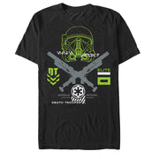 Men's Star Wars Rogue One Death Trooper Crest  Adult T-Shirt