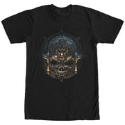 Men's Aztlan Aztec Calendar Skull  Adult T-Shirt