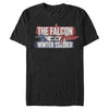 Men's Marvel The Falcon and the Winter Soldier Spray Paint  Adult T-Shirt