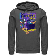 Men's Darkwing Duck Comic Cover  Adult Pull Over Hoodie