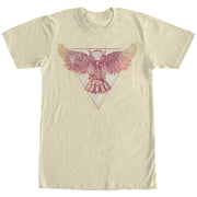 Men's Lost Gods Triangle Owl  Adult T-Shirt