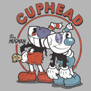 Men's Cuphead Knockout Winners  Adult Pull Over Hoodie