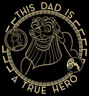 Men's Hercules Zeus This Dad is a True Hero  Adult T-Shirt