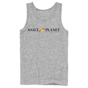 Men's Superman Daily Planet Logo  Adult Tank Top