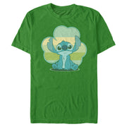 Men's Lilo & Stitch Retro Shamrock Pride  Adult T-Shirt