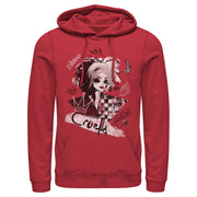 Men's Cruella Fashion Sketch  Adult Pull Over Hoodie