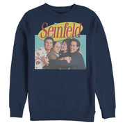 Men's Seinfeld Group Logo  Adult Sweatshirt