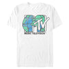 Men's MTV Distressed Earth Day Logo  Adult T-Shirt