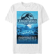 Men's Jurassic World Gyrospheres  Adult T-Shirt