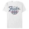 Men's Fender Stars and Stripes Logo  Adult T-Shirt