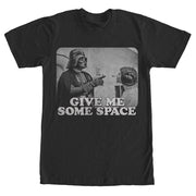 Men's Star Wars Give Vader Some Space  Adult T-Shirt