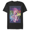 Men's Power Rangers Rainbow Poster  Adult T-Shirt