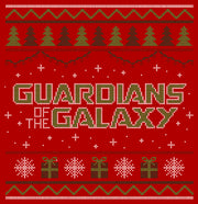 Men's Guardians of the Galaxy Holiday Special Christmas Sweater Print  Adult T-Shirt